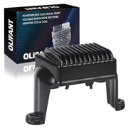 OLIFANT regulator rectifier front view showing mounting points and cooling fins benefit reliable fit