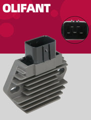 OLIFANT starter solenoid relay closeup showing terminals for secure connection