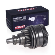 OLIFANT starter drive front profile showing mounting fit and durable finish for reliable engagement