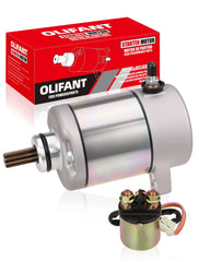 OLIFANT starter front housing showing mounting points and secure fit benefit