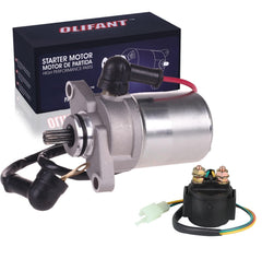 OLIFANT starter front view showing mounting points and robust housing benefit reliability