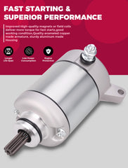 OLIFANT starter internal brushless motor detail showing durable design and longer life