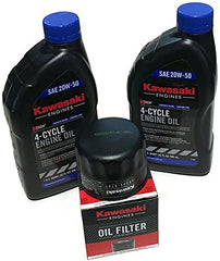 OLIKIUS oil change kit front packaging showing oil bottle and filter, simplifies maintenance