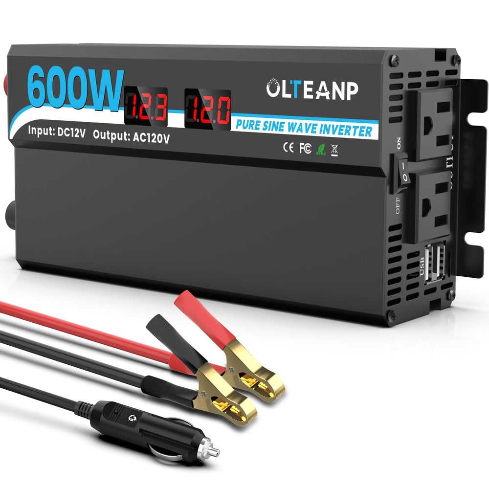 OLTEANP front panel with outlets showing clear control and safe operation