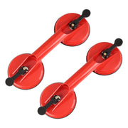 Olympia Tools front view of suction cups showing handle and pads for safe lifting