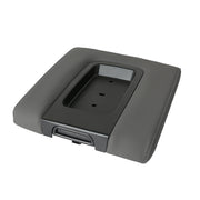 omoZone front view armrest lid gray showing clean replacement finish and improved interior look