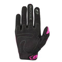 O'NEAL Element Woman glove palm close-up highlighting padding and improved grip