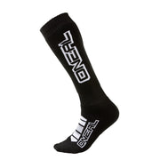 O'NEAL black socks front packaging showing brand and fit benefit