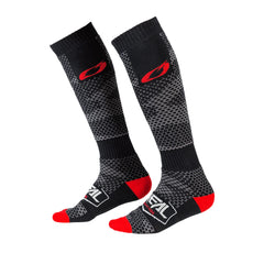 O'NEAL Pro MX sock front view showing cushioning and moisture-wicking benefits