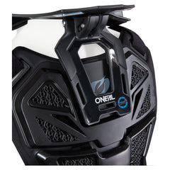 O'NEAL detached front and back panels demonstrating modular coverage options