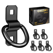 Onesnt front view showing six D-ring anchors and sturdy mounting brackets for secure loads