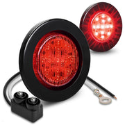 ONLINE LED STORE TRUE MODS front view showing bright red lens and compact design benefit visibility
