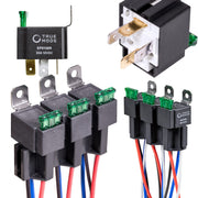 ONLINE LED STORE True MODS front packaging showing six fused relay kits and benefits