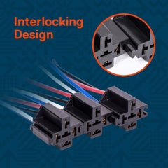 ONLINE LED STORE True MODS close-up of color-coded 14AWG wires for faster installs