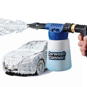Ontel Carwash Cannon front view showing nozzle and controls for fast cleaning