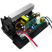 Onylraep front panel showing controls and status, clear visibility and easy operation