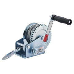 OPENROAD front view of winch showing compact housing and mounting points for reliable attachment