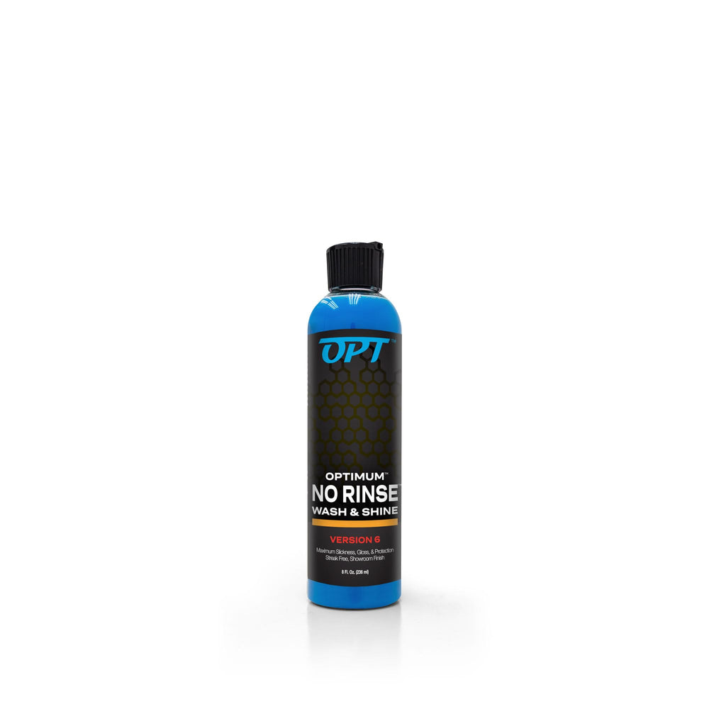 Optimum Polymer Technologies ONR V6 front label showing bottle benefits