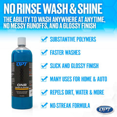 Optimum ONR V6 used with microfiber towel for scratch-free cleaning