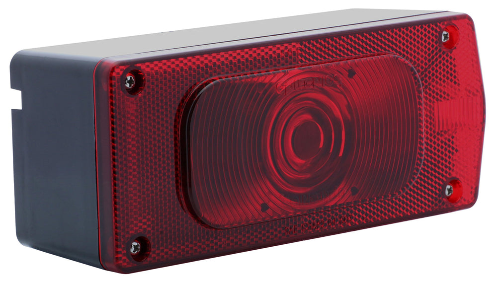 Optronics ST36RS front view showing lens and housing with durable protection