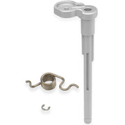 Opuiue aluminum hinge front view showing robust design and improved strength