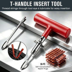 ORCISH T-handle tools close-up showing sturdy steel grip for easier insertion