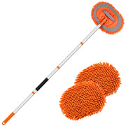 Ordenado assembled brush front view shows full reach and easy grip
