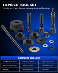 Orion Motor Tech close-up of heat-treated threaded rod, durable strength benefit