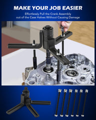 Orion Motor Tech adapters and screws grouped to show M10 M12 options and versatility for different crank sizes