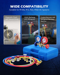 Orion Motor Tech can taps and Acme adapter set for versatile refrigerant access