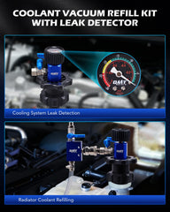 Orion Motor Tech dual-movement gauge closeup showing precise vacuum readings for accuracy