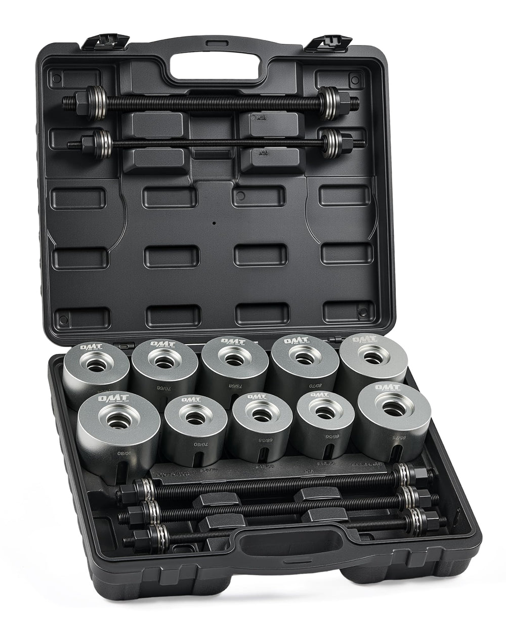 Orion Motor Tech front case showing organized kit and easy transport benefit