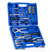 Orion Motor Tech front view of open tool case showing organized brake tools for convenience