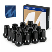 Orion Motor Tech front view of 16-piece lug nut set showing complete package and benefit