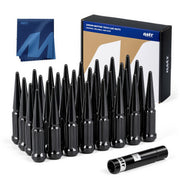 Orion Motor Tech front packaging showing 32-piece lug nut kit and socket for fast wheel replacement