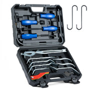 Orion Motor Tech front packaging showing full 17-piece drum brake kit and contents