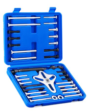 Orion Motor Tech front packaging showing the complete 49-piece puller kit and benefits