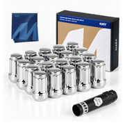 Orion Motor Tech front packaging showing 20 lug nuts and socket key, clear inventory benefit