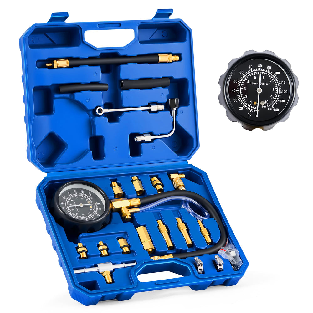 Orion Motor Tech front packaging showing kit components and gauge for reliable diagnostics