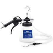 Orion Motor Tech front view showing complete brake bleeder kit and controls for easy use