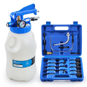 Orion Motor Tech front view of the evacuator kit showing components and benefits