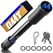 Orion Motor Tech front view of locking hitch pin showing robust build and secure design