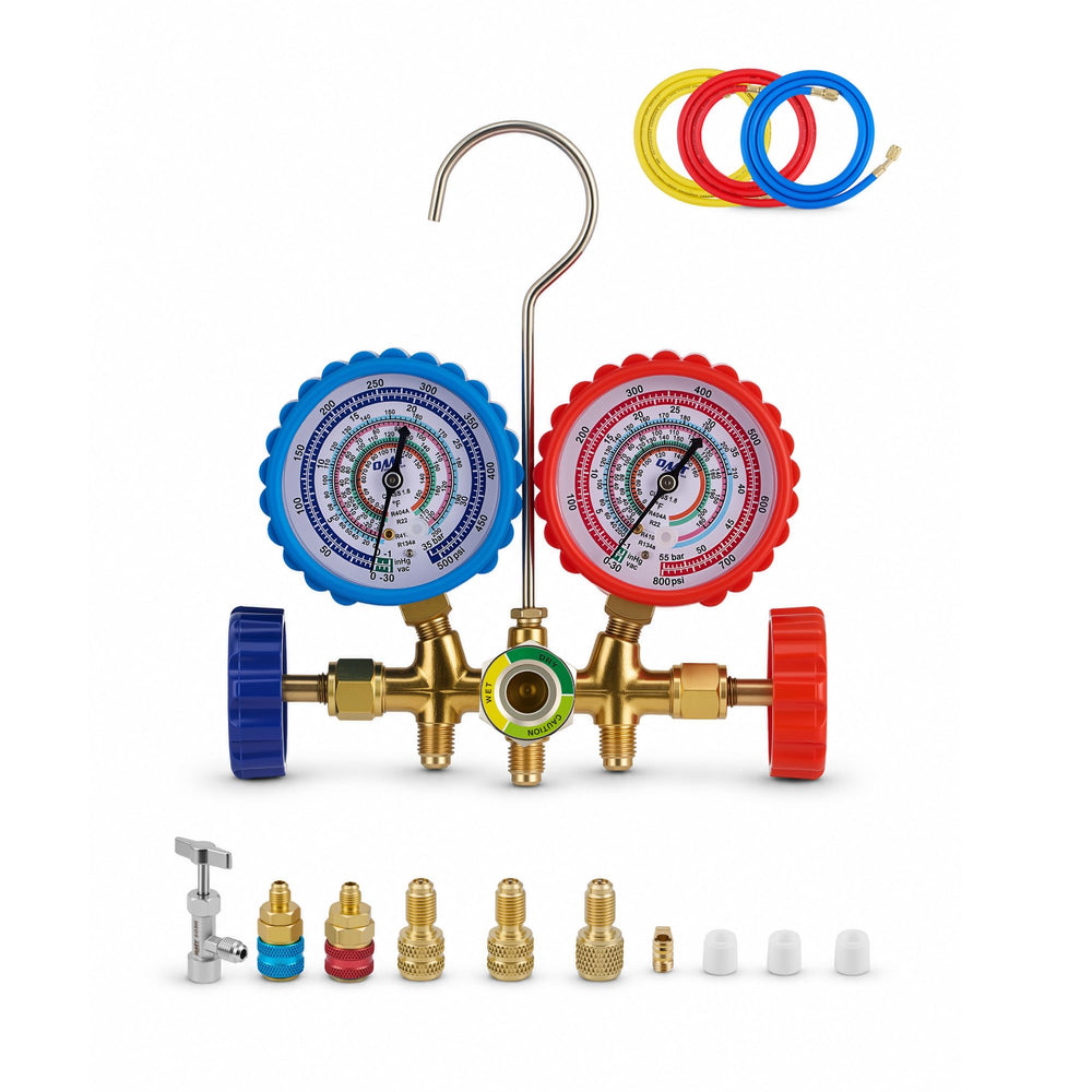 Orion Motor Tech front manifold and knobs showing control benefits