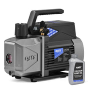 Orion Motor Tech front view showing compact pump and handle, highlights portability benefit