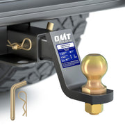 Orion Motor Tech front view of assembled hitch mount showing ready-to-use design and strength