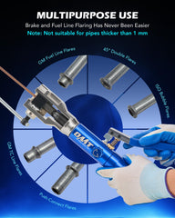 Orion Motor Tech hydraulic yoke closeup showing durable 42CrMo steel construction