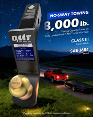 Orion Motor Tech installed in a vehicle receiver demonstrating quick tool-free fit