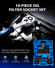 Close-up of Orion Motor Tech low-profile aluminum sockets highlighting fit for tight spaces