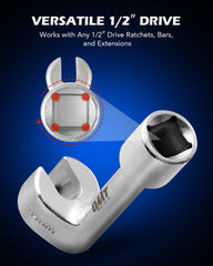 Orion Motor Tech galvanized finish on socket surface for corrosion protection