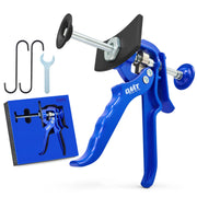 Orion Motor Tech front view of blue OMT Speedy tool showing compact design and quick setup benefit